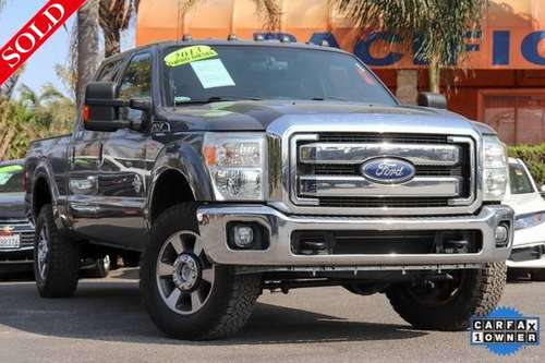 2013 Ford F-250 Diesel Lariat Crew Cab 4x4 Pickup Truck #32700 -... for sale in Fontana, CA