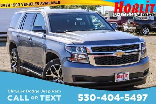 2018 Chevrolet Tahoe LT - - by dealer - vehicle for sale in Woodland, CA