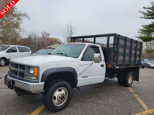 1997 Chevy CK 3500 Series 4x4 Dump Body - - by dealer for sale in Derry, MA