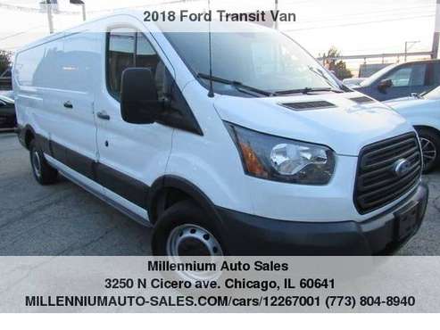 2018 FORD TRANSIT VAN T-150 148 LOW RF 8600 GVWR SWING-OUT RH DR... for sale in Chicago, IL