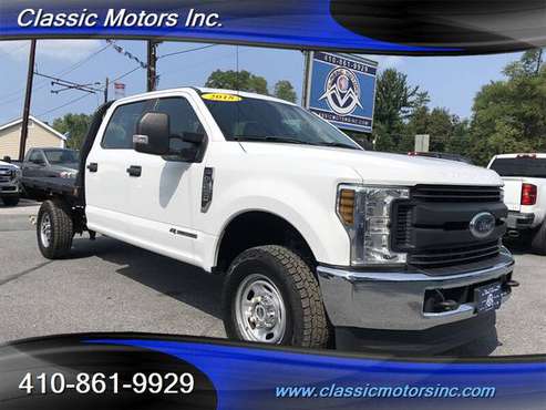 2018 Ford F-250 CREW CAB XL FLAT BED 4X4 1-OWNER!!! - cars & trucks... for sale in Finksburg, MD