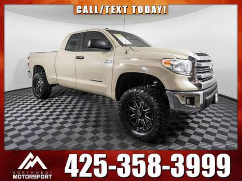 Lifted 2017 *Toyota Tundra* SR5 4x4 - cars & trucks - by dealer -... for sale in Lynnwood, WA