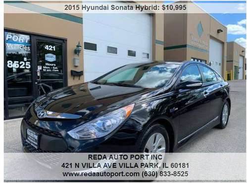 2015 Hyundai Sonata Hybrid Base 4dr Sedan 106754 Miles - cars &... for sale in Villa Park, IL