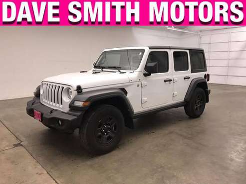 2018 Jeep Wrangler Unlimited 4x4 4WD SUV Sport - - by for sale in Kellogg, MT
