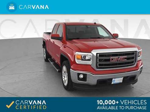 2014 GMC Sierra 1500 Double Cab SLE Pickup 4D 6 1/2 ft pickup Red - for sale in Charleston, SC