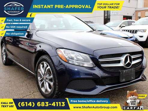 $337/mo - 2017 Mercedes-Benz C-CLASS C300 4MATIC - Easy Financing! -... for sale in Columbus, NC