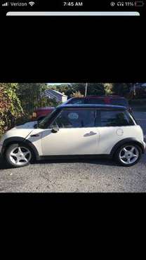 Mini Cooper: White. GREAT exterior/interior. Needs some work! - cars... for sale in Boston, MA