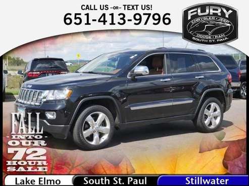 *2012* *Jeep* *Grand Cherokee* *4WD 4dr Overland* for sale in South St. Paul, MN