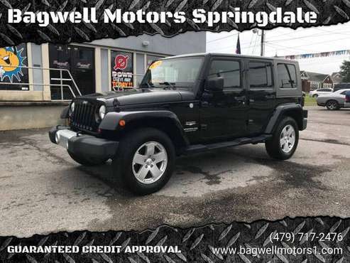 ==2010 JEEP WRANGLER==4X4*LEATHER**DRIVES GREAT**GUARANTEED APROVAL** for sale in Springdale, AR