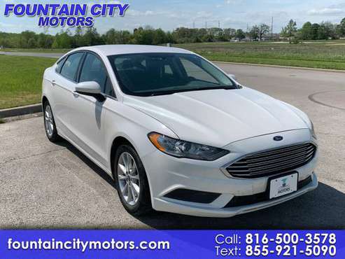 2017 Ford Fusion SE - - by dealer - vehicle automotive for sale in Harrisonville, MO