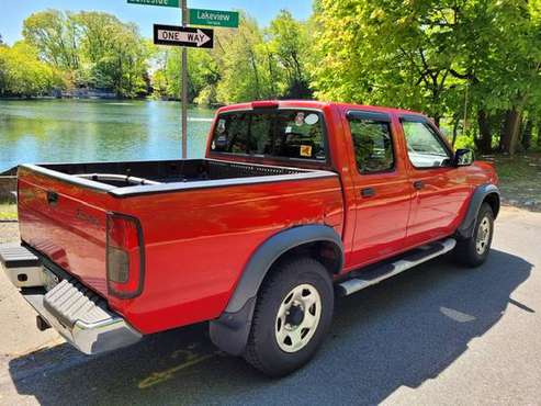 2000 Nissan FRONTIER RED for sale in STATEN ISLAND, NY
