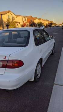 2001 TOYOTA COROLLA "S" EDITION CLEAN TITLE - cars & trucks - by... for sale in Las Vegas, NV