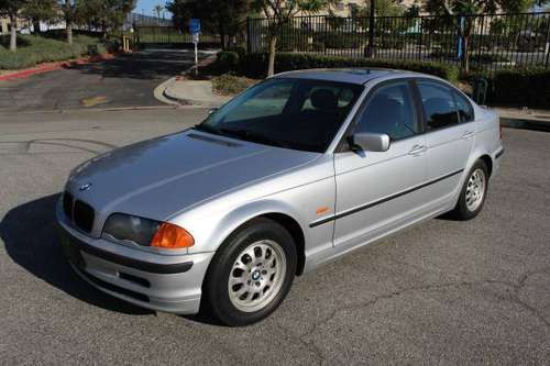 ** 2000 BMW 323i 5 Speed Manual Silver on Black Sedan LOW MILES ** -... for sale in Covina, CA