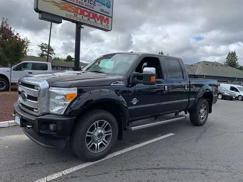 2014 Ford F-350 Super Duty Platinum 4x4 Shortbed for sale in Albany, OR