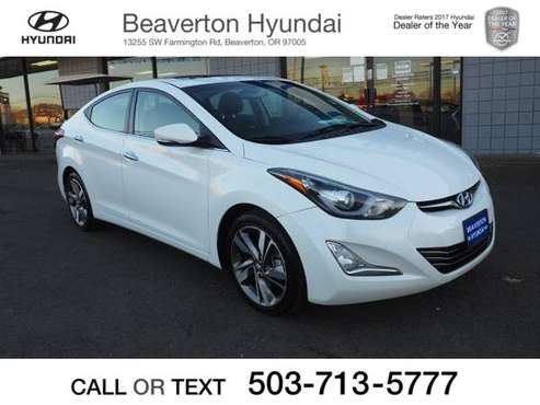 2016 Hyundai Elantra Limited - cars & trucks - by dealer - vehicle... for sale in Beaverton, OR