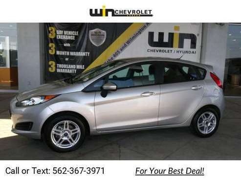 2017 Ford Fiesta SE hatchback Silver - cars & trucks - by dealer -... for sale in Carson, CA