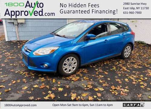 12 FORD FOCUS ONLY 44K - cars & trucks - by dealer - vehicle... for sale in East Islip, NY