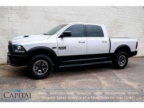 2016 Ram Rebel 1500 Crew Cab 4x4 w/HEMI V8! Only 55K Miles! - cars &... for sale in Eau Claire, IA