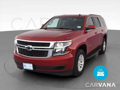 2015 Chevy Chevrolet Tahoe LT Sport Utility 4D suv Red - FINANCE -... for sale in Rockford, IL