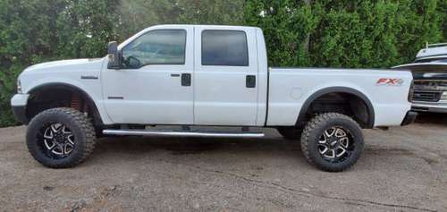 05 F250 XLT Crew Cab Lifted Bulletproofed Diesel 4x4 REDUCED for sale in somerset, VA