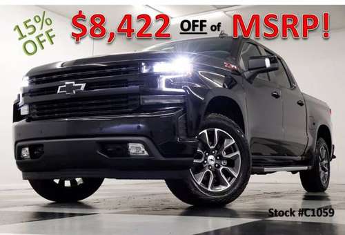 17% OFF MSRP!!! BRAND NEW Black 2021 Chevy Silverado 1500 RST Crew... for sale in Clinton, AR