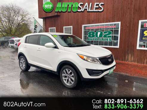 2016 Kia Sportage AWD 4dr LX - - by dealer - vehicle for sale in Milton, VT