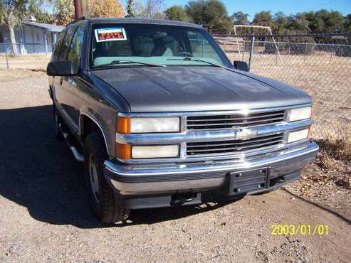 1999 Chevy Tahoe - cars & trucks - by owner - vehicle automotive sale for sale in Prescott, AZ