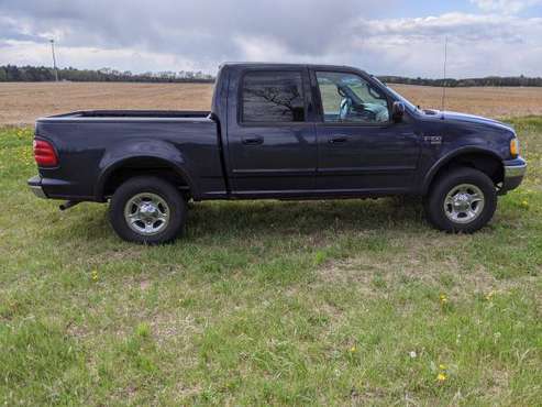 2001 FORD F-150 XLT LARIAT 4X4 SUPERCREW PICK UP TRUCK - cars & for sale in Baraboo, WI