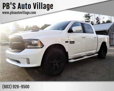2018 Ram 1500 NIGHT Crew Cab 4x4 NAV Leather LOADED 1-Owner Clean for sale in Hampton Falls, NH