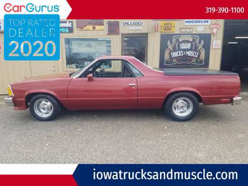 1980 CHEVROLET EL CAMINO with - cars & trucks - by dealer - vehicle... for sale in Cedar Rapids, IA