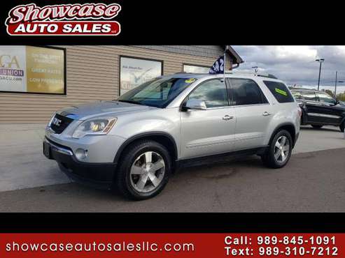 3RD ROW!! 2010 GMC Acadia AWD 4dr SLT1 for sale in Chesaning, MI