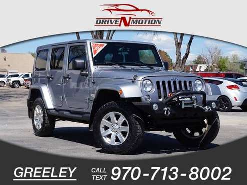 2014 Jeep Wrangler Unlimited Unlimited Sahara Sport Utility 4D for sale in Greeley, CO