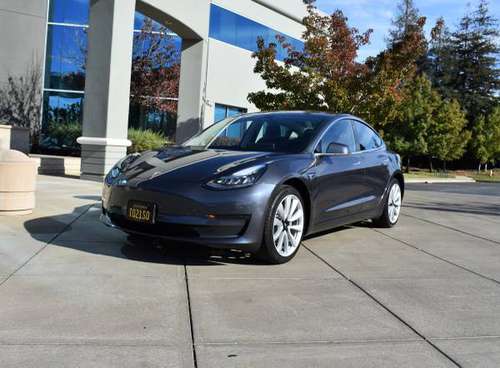 2019 Tesla Model 3 Standard Range Plus Sedan 4D - cars & trucks - by... for sale in San Jose, CA