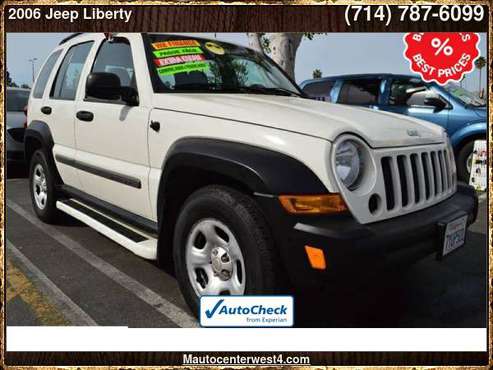 2006 Jeep Liberty Sport 4dr SUV - cars & trucks - by dealer -... for sale in Anaheim, CA