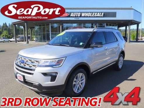 2018 Ford Explorer XLT 4WD Four Door SUV Third Row Seat - cars &... for sale in Portland, OR