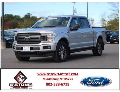 2018 FORD F-150 XLT CREW CERTIFIED PRE-OWNED! - - by for sale in Middlebury, VT