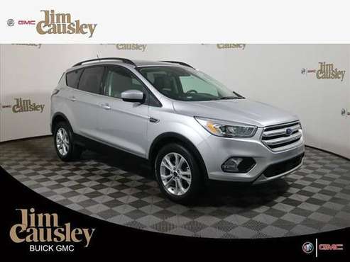 2018 Ford Escape SUV SEL - Ford Silver - - by dealer for sale in Clinton Township, MI