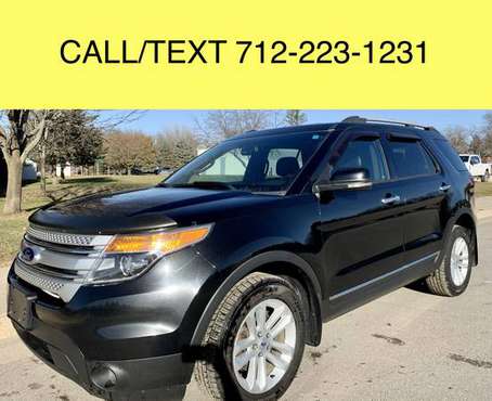 2013 FORD EXPLORER XLT QUAD SEATING!! 4WD!! REMOTE START! HEATED... for sale in Le Roy, IA