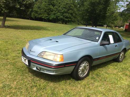 1987 tbird turbo coupe 1 owner for sale in DANIELSVILLE ga, SC