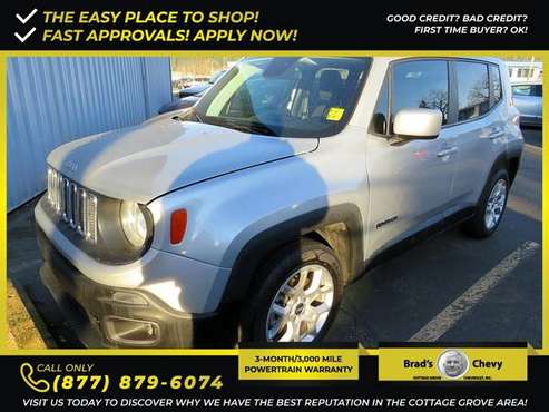 416/mo - 2018 Jeep Renegade Latitude - - by dealer for sale in Cottage Grove, OR