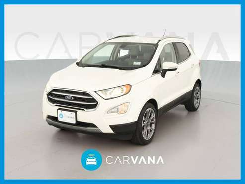 2018 Ford EcoSport Titanium Sport Utility 4D hatchback White for sale in Colorado Springs, CO