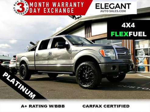 2010 Ford F-150 Platinum 4x4 leather loaded super clean truck 4WD F15 for sale in Beaverton, OR