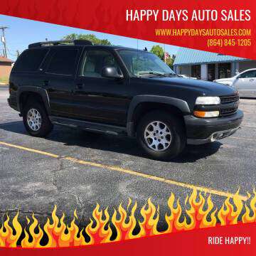 2006 Chevrolet Tahoe Z71 5 3L V8 Automatic 4-Speed 4WD DVD Heated for sale in Piedmont, SC