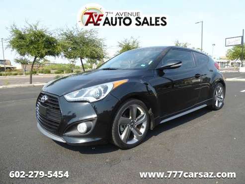 2014 HYUNDAI VELOSTER TURBO 3DR CPE MAN TURBO W/BLACK INT with... for sale in Phoenix, AZ