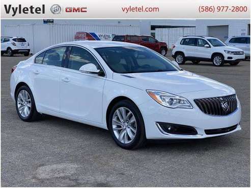 2016 Buick Regal sedan 4dr Sdn Premium II FWD - Buick Summit White for sale in Sterling Heights, MI