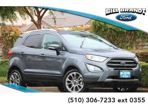2018 Ford EcoSport wagon Titanium 4D Sport Utility (Gray) for sale in Brentwood, CA