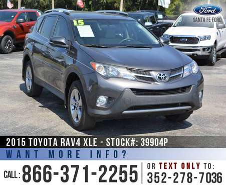 *** 2015 Toyota RAV4 XLE *** Sunroof - Touchscreen - Cruise Control for sale in Alachua, FL