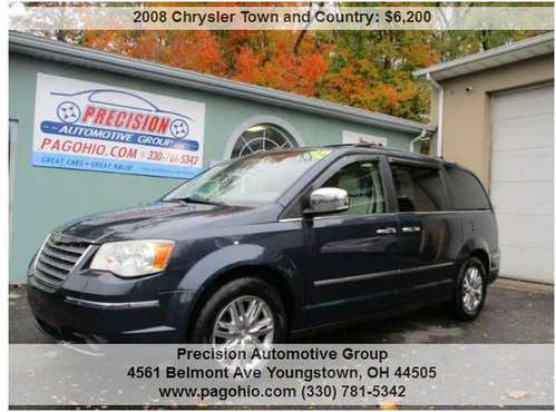 2008 Chrysler Town and Country Limited 4dr Mini Van - cars & trucks... for sale in Youngstown, PA