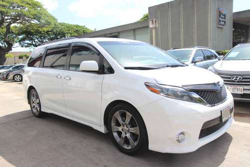 2015 TOYOTA SIENNA SE 3RD ROW LEATHER AUTO V6 FULLY LOADED - cars &... for sale in Honolulu, HI