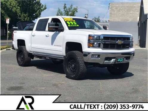 2015 Chevrolet Chevy Silverado 1500 Crew Cab LT Pickup 4D 5 3/4 ft Big for sale in Merced, CA
